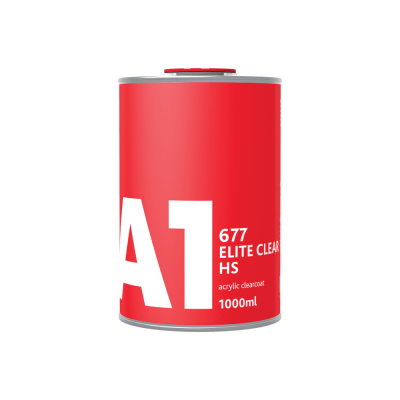 Лак А1 677 ELITE CLEAR HS (1л+0.5л) в комплекте с отвердителем 